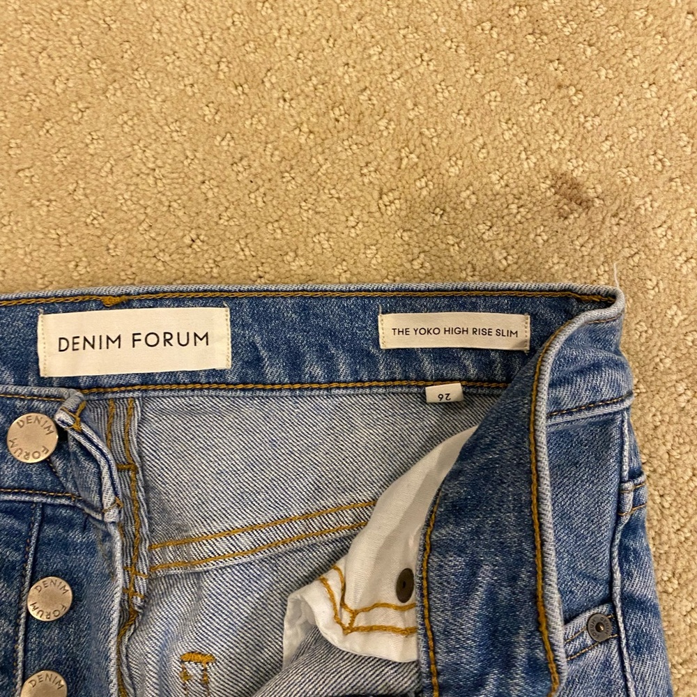 Denim Forum Yoko high rise slim - Picture 2 of 2